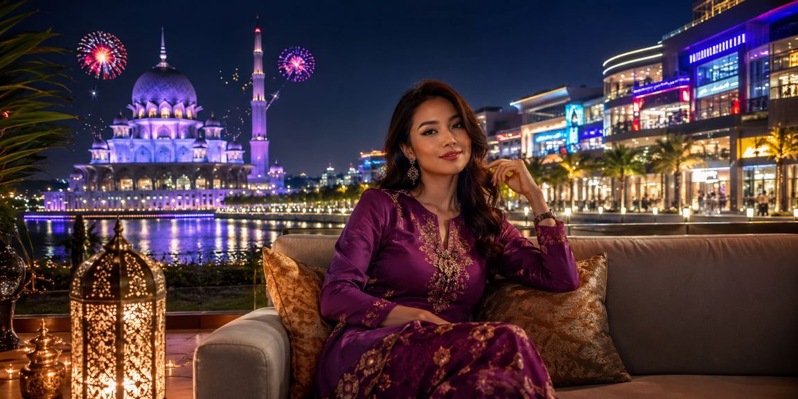 Suasana hiburan Putrajaya menggambarkan pengalaman keahlian VIP eksklusif di platform 13c
